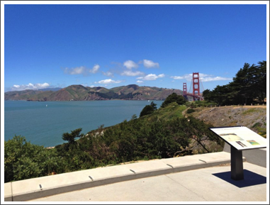 Golden Gate Bridge from the Pacific Side